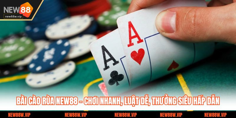 Bài Cào Rùa New88 – Chơi Nhanh, Luật Dễ, Thưởng Siêu Hấp Dẫn