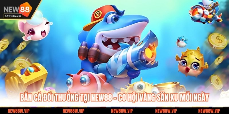 Bắn Cá Đổi Thưởng Tại NEW88 - Cơ Hội Vàng Săn Xu Mỗi Ngày