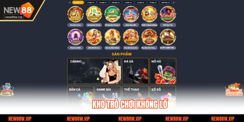 Kho trò chơi khổng lồ
