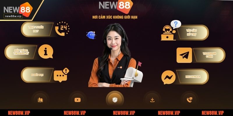 Live chat là phương thức liên hệ New88 phổ biến và nhanh chóng