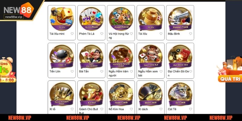 Mang đến kho game bài phong phú từ Á đến Âu