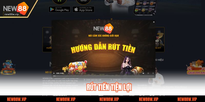 Rút tiền tiện lợi
